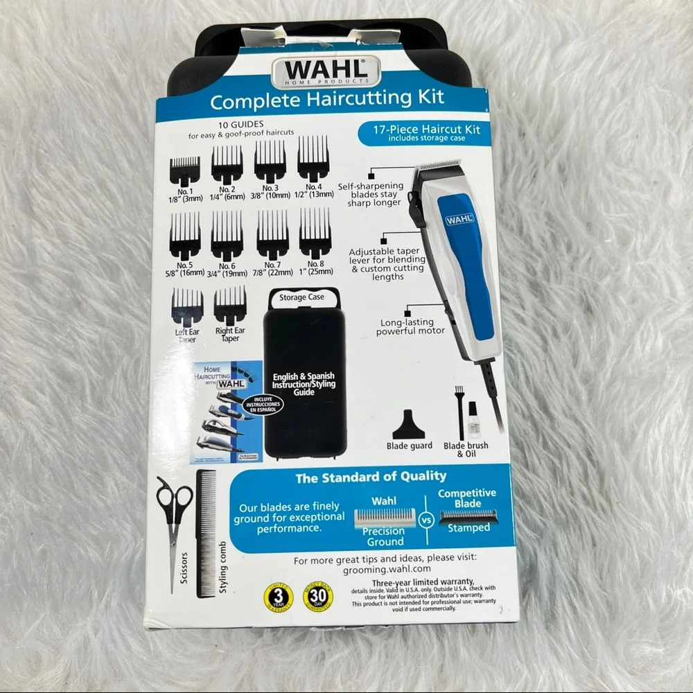NEW Wahl 17 piece Complete Hair Cutting Kit